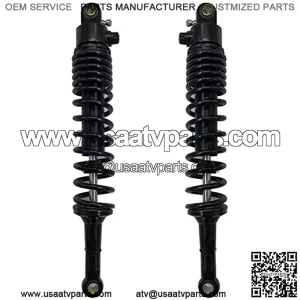 Shock Absorber Rear Suspension One Pair 400mm 410mm 420mm 430mm 440mm 450mm Motorcycle Shock Absorber Rear Suspension Fit For YMAHA SUZUKI Kawasaki ATV Motorcycle Suspension Strut ( Color : 420mm )