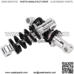 Amortiguadores de motocicleta, amortiguador de choque de bicicleta ajustable de 125 mm, 2 piezas para scooter elctrico Super Minimoto ATV de 47 cc y 49 cc