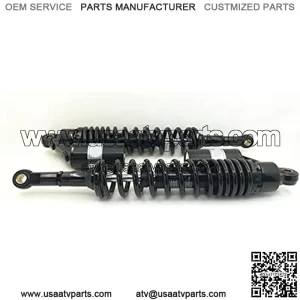 420mm 16.5 inch 8mm Spring Universal Motorcycle Air Shock Absorber Rear Suspension ATV Quad Scooter Dirt Bike For XJR400 SR400 SR500 GSX400 Black