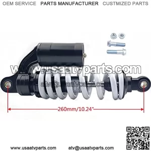 260mm Air Shock Absorber Rear Suspension for 50cc 70cc 110cc 125cc taotao Dirt Bike ATV Quad Motorcycle