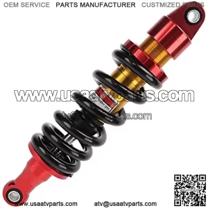 Motorcycle Rear Shock Absorber,CNC Aluminum Alloy Steel Rear Spring Shock Absorber Replacement for TaoTao 70cc 90cc 110cc 125cc 150cc ATV Go Karts