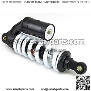 Forever universal 280mm Motorcycle Air Shocks Absorber Fit for ATV Go Kart Quad Dirt Sport Bikes(Blue/Black,1 Pair)