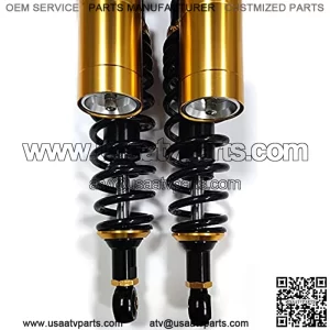 340mm Universal Motorcycle Rear Air Shock Absorbers Compatible with 150CC-750CC Karting Scooter ATV Yamaha Suzuki Honda