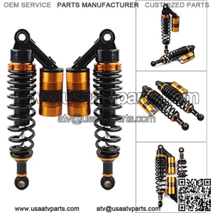 1 Pair Universal 280mm 11" Motorcycle Air Shock Absorbers ATV Shocks UTV Shocks Rear Suspension For Honda, For Suzuki, For Yamaha, For
