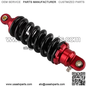 Rear Shock Absorber Replacement Struts Spring Assembly Rear Struts Shock Absorber 260mm Motorcycle Rear Shock Absorber Damper for 10" ATV UTV Scooter