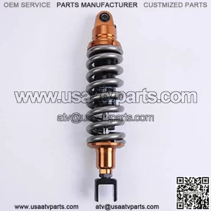 Shock Absorber 290mm 11.4 inches Fork Clevis Motorcycle Replacement Universal for Scooter Atv Quad Dirt Sport Bike Go Kart Suzuki Yamaha Grey