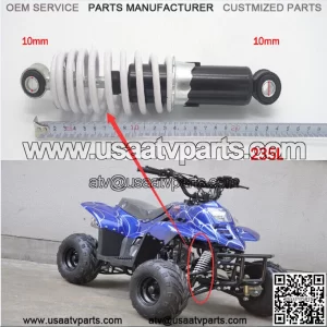 235mm Rear Shock Absorber Suspension for Mini ATV QUAD BUGGY Pit Dirt Bike 400lb