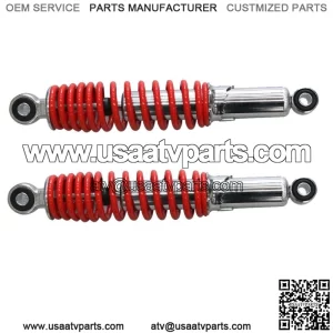 2x 250mm Front Shock Absorber For ATV Quad Buggy Dirt Bike Go Kart 110cc 125cc