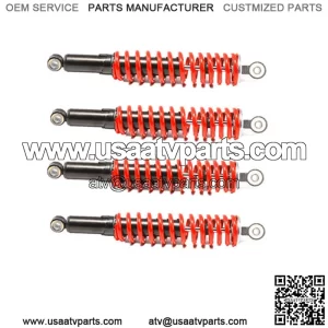 4x 350mm 14" Front Shock Absorber ATV Quad Pit Dirt Bike Go Kart Taotao Coolster