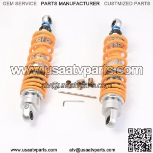 Pair 330mm 13" Motorcycle Rear Shock Absorber ATV Buggy Pit Dirt Bike Go Kart