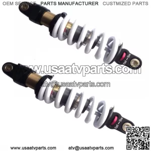 Pair 280mm Rear Shock Absorber Suspension for Motorcycle Suzuki Honda