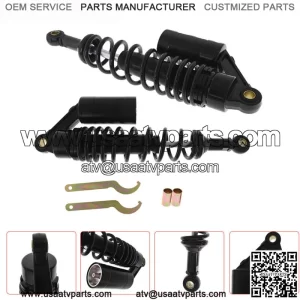 For Motorcycle Honda Yamaha 13.5" 340mm Shocks Absorber Suspension Damper