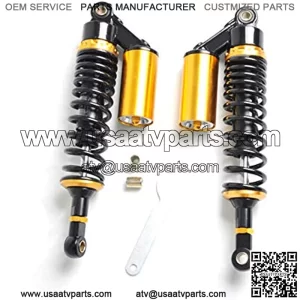 Cloud Rising 320mm Universal Motorcycle Rear Air Shocks Absorber for Honda Kawasaki Suzuki Yamaha Go Kart Scooters Sport Street Bike