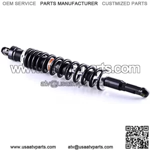 Motorcycle Air Shock Absorbers 480mm 18.9inch Rear Suspension Universal Fit For Kawasaki Honda Suzuki Yamaha ATV Go Kart Quad Dirt Sport Bikes Black Silver 1Piece