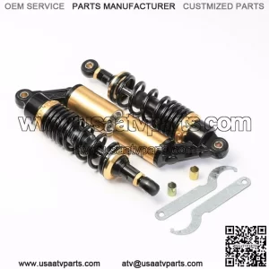 2PC 11" 280mm Universal Motorcycle Rear Shock Absorbers Honda CB Yamaha Gokart