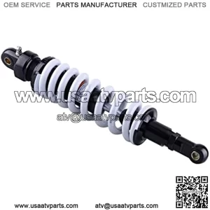 Motorcycle 420mm 16.53inch Air Shock Absorbers Rear Suspension Universal Fit For Kawasaki Honda Suzuki Yamaha ATV Go Kart Quad Dirt Sport Bikes Black White 1Piece