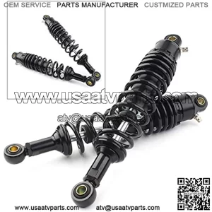 Motorcycle Shock Absorber 340MM fit for Yamaha Kawasaki Motorcycle Air Shock Absorbers Rear Suspension ATV Quad Street Bike Universal Parts Motorcycle Spring Shock