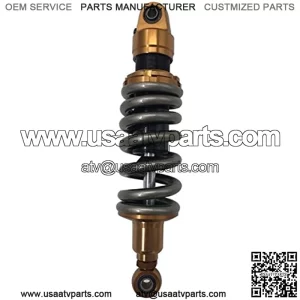 Spring Assemblies 12mm Spring 340MM Fork Clevis Motorcycle Rear Shock Absorber Fit For Yamaha Fit For Suzuki Kawasaki ATV Fit 330-345mm 1 Pcs Motorcycle Shock Absorber Rear ( Color : 340B Titanium )