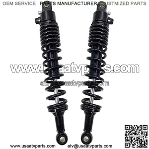 340MM 350MM 360MM 380MM Motorcycle Suspension Shock Absorbers Fit for Yamaha Suzuki Kawasaki Dirt Bikes Gokart ATVAir Shock Absorber Rear Suspension Motorcycle Suspension (Color : 340mm 1)