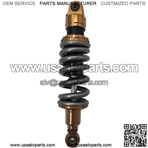 Shock Absorbers Shock Absorbers 245MM 265MM 285MM 305MM 325MM 345MM 365MM 385MM Motorcycle Rear Shock Absorber Fit for Yamaha Suzuki Kawasaki BMW ATV (Color : 385MM Titanium)