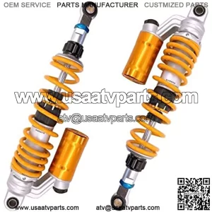 Shock Absorbers Shock Absorbers Universal 14.75" 375MM 380MM Universal Shock Absorbers Motorcycle Fit for Yamaha Suzuki Kawasaki Dirt Bikes Kart ATV (Color : 375mm)