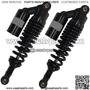 Absorber Suspension Spring Scooter Motorcycle Shocks 8MM Spring 300MM/310MM/320MM AIR/NITROGEN Motorcycle Shock ABSORBERS Fit for Yamaha/Suzuki/Kawasaki/Dirt Bikes/ATV Complete Struts Shock