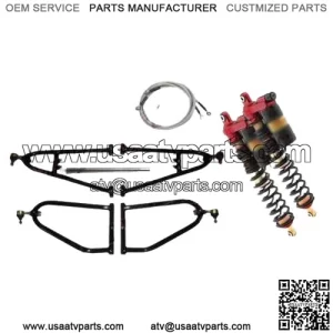 Legacy Front Shocks Lone Star +2 A-arms Yamaha Banshee 350 1991-2013