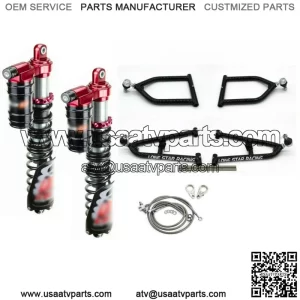 Lonestar +2 A-Arms 3 Legacy Plus Front Shocks Suspension Kit Yamaha Banshee