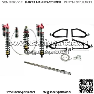 Lonestar +2 A-Arms Axle 3 Legacy Front Rear Shocks Suspension Kit YFZ450