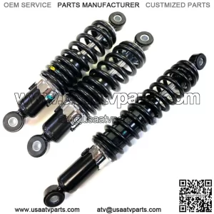SET 2 Front + 1 Rear Coil-Over Shocks Fit 1986-1988 Honda FourTrax 200 TRX200SX (For: Honda FourTrax 200)