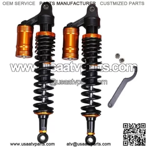 2X 400mm Front Air Shocks Absorbers for Yamaha Raptor 660R YFM660R 2001-2005 ATV