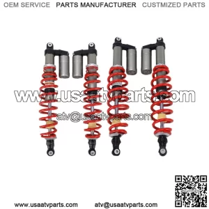 STAGE 4 FRONT & REAR AIR SHOCKS ABSORBER FOR POLARIS RZR S 800 2009-2014 UTV