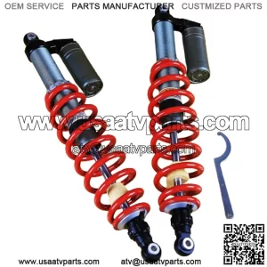 FOR POLARIS RZR 800 S RZR 4 60" STAGE 4 PERFORMANCE REAR AIR SHOCK ABSORBERS SET