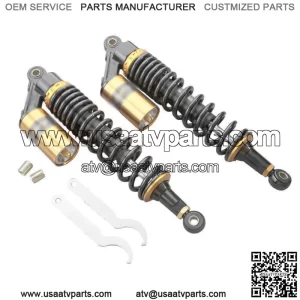 14.75" 375mm Rear Air Suspension Shocks Absorber For Yamaha Banshee ATV Scooter