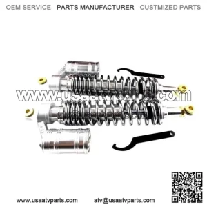 HONDA TRX450R 400mm JBS FRONT AIR NITROGEN CELL SHOCK ABSORBERS ATV QUAD SC