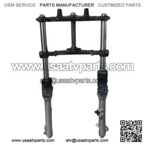 87 Honda ATC250SX Complete Front Forks Assembly 1987 ATC 250SX OEM TRIPLE SHOCKS