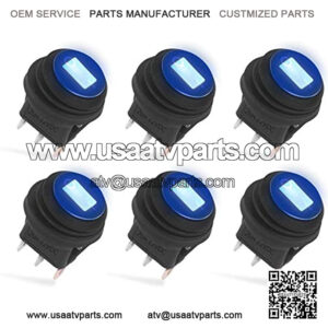 8 Gang Universal Switch Controller Panel, Dimmable Electronic Relay Automatic System LED Car Switch Button Touch Screen Circuit Control Box, for Car Truck SUV ATV UTV RV Boat(Green)