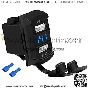 6 Gang Switch Panel with Electronic Relays, Automatic Dimmable LED Switch Panel for Truck Car Offroad UTV SUV Caravan Boat, Waterproof, Green Backlight