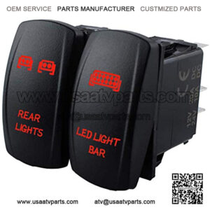 HMY Waterproof Heavy Duty Battery Isolator Switch ON-Off 12-50V Marine Battery Switch for Boat Car RV ATV UTV Vehicle Ship Boat Small Yacht RV Camper Truck Car Vehicle