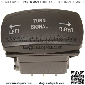 7Pin Winch Rocker Switch UTV Momentary On-Off Rocker Switch Compatible with Polaris Canam Ranger White Led Light, 20 Amp/12V, Toggle