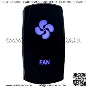 6 Gang 5 Pin ON/Off Toggle Rocker Switch Panel with 12V-24V LED Digital Voltmeter 3.1A Dual USB Charger Cigarette Lighter Socket Overload Protection For RV Truck Boat SUV, 2 Years Warranty