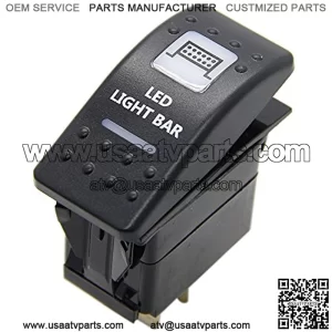 Dual USB Charger 4.2A Rocker Switch Style USB Charger 12V/24V Fast Charge Socket Waterproof Quick Charger for Cars Boats Trucks RVs,2 Years Warranty