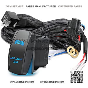 SWATOW INDUSTRIES LED Dome Light w/Switch Universal LED Light Interior Reading Light Utility Roll Cage Light Interior Car Door Map Light for UTV ATV RZR 4x4 Polaris Off-Road Truck - White