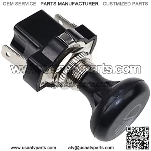 Push/Pull Headlight Switch Button 12V Compatible with Club Car Yamaha Golf Cart