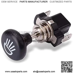 Universal Golf Cart Push Pull Head Light Switch for Club Car Yamaha Light Botton