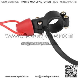 Outboard Engine Stop Switch,22mm 7/8" Motorcycle Boat Outboard Engine Motor Kill Stop Switch W/ Tether Lanyard Cord for taotao kill switch switch 7/8 kill switch snowmobile kill switch coupe circuit p