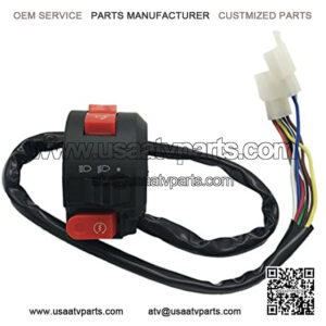 JA-ALL 8 Wire LH Handlebar Starter Switch for Panther 110cc ATV