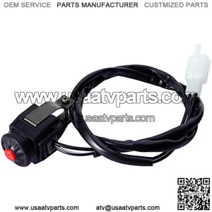 7/8inch 22mm Kill Stop Handlebar Switch Horn Button Motorcycle Motorbike Quad