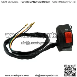 7/8" Motorcycle Kill Switch ON OFF Button for Scooter Quad Snowmobiles
