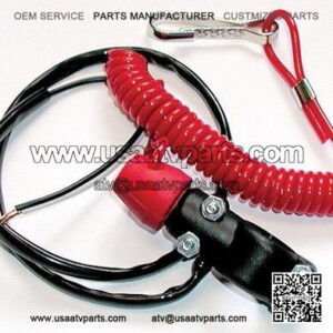 ATV PWC Snowmobile Tether Handlebar Handle Bar Open Kill Switch 46-50412